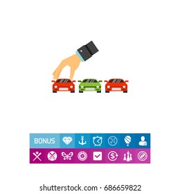 Choosing car icon
