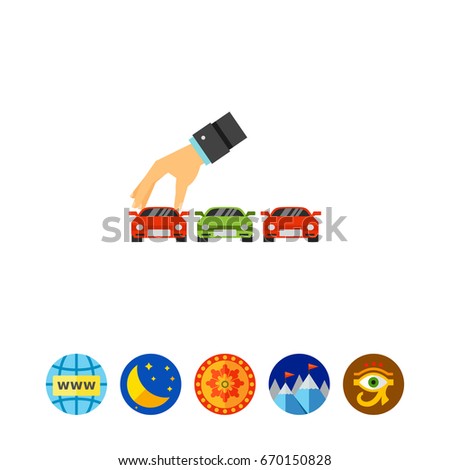 Choosing car icon