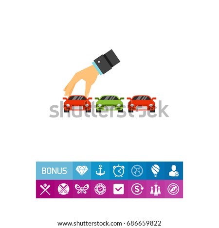 Choosing car icon
