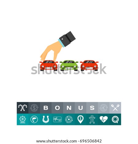 Choosing car icon