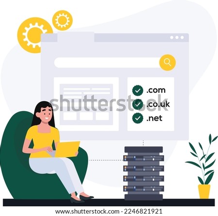 Choosing Online Domain with a server 