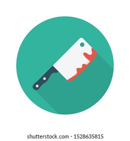 chop glypg flat vector icon