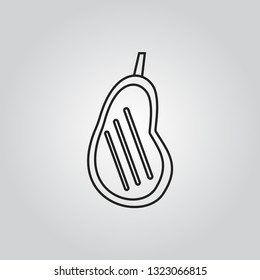 Chop icon vector