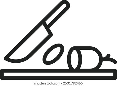 Chop icon vector image. Suitable for mobile application web application and print media.