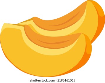 Recortada en la ilustración de fondo blanco