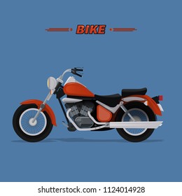 Chopper Bike - Vector Design