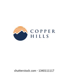 chopper hills accounting logo vector