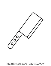 chopper icon, vector best line icon.
