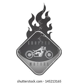 chopper motor fire art
