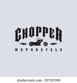 chopper motorcycle 