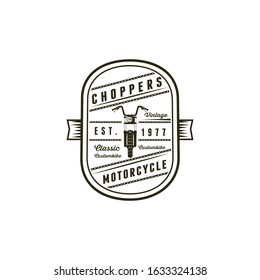 Choppers Badges Classic Motorcyccle Logo