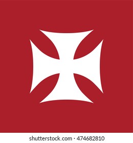 Choppers cross icon . Vector illustration