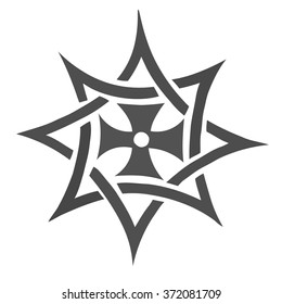 Choppers crosses. Vector illustration