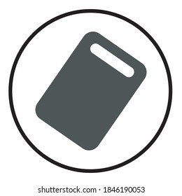 tablero de corte, icono de tabla de corte. Elemento de utensilios de cocina icono para concepto móvil y aplicaciones web. icono de tablero de corte se puede usar para web y móvil