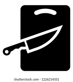 
Chopping board for cutting vegetables 
