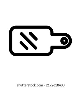 chopping board icon or logo isolated sign symbol vector illustration - high quality black style vector icons
