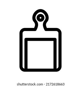 chopping board icon or logo isolated sign symbol vector illustration - high quality black style vector icons
