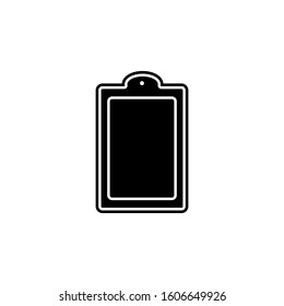 chopping board icon. Simple glyph, flat vector of kitchen icons for ui and ux, website or mobile application