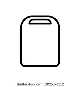Chopping board icon,vector illustration. Flat design style. vector chopping board icon illustration isolated on White background, chopping board icon Eps10.