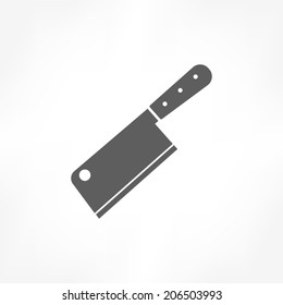 chopping knife icon