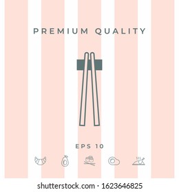 Chopstick icon - elements for your design