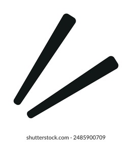 Chopstick icon vector design templates simple and modern