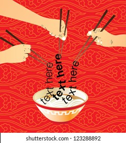 chopstick noodle