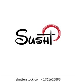 Chopstick Swoosh Bowl Oriental Japan Cuisine, Japanese Sushi Seafood logo design inspiration