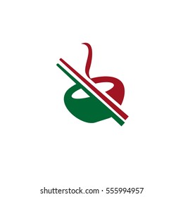 Chopsticks and bowl logo