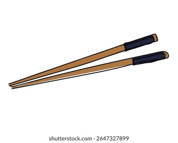 Retalhos em linha contínua desenhando em um fundo branco.