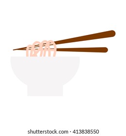 Chopsticks icon.  