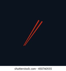 Chopsticks icon.