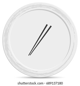 Chopsticks icon.