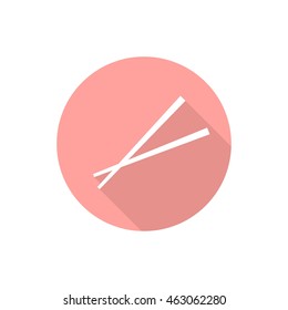 chopsticks icon. vector illustration