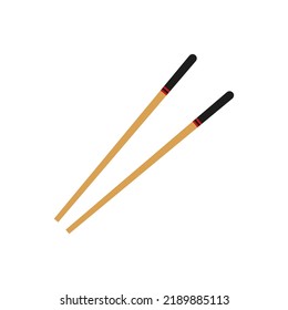 Chopsticks icon. Vector illustration. Isolated.