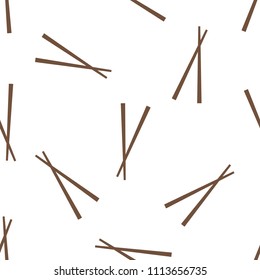chopsticks seamless pattern