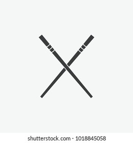 Chopsticks Vector Icon