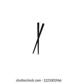 chopsticks vector icon