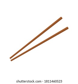 Chopsticks Vector Isolated On White Stock Vector (Royalty Free ...