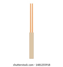 chopsticks vector. chopsticks on white background. wallpaper. copy space.