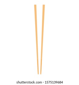chopsticks vector. chopsticks white background. wallpaper. free space for text. copy space.