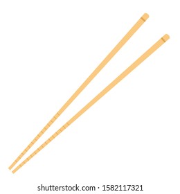 chopsticks vector. chopsticks white background. wallpaper. free space for text. copy space.