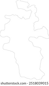 Chorahi mapa outline, Begusarai District, Estado de Bihar, República da Índia, Governo de Bihar, Território indiano, Índia Oriental, política, aldeia, turismo