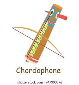 Chordophone Icon. Isometric Illustration Of Chordophone Vector Icon For Web