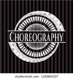 Choreography silver shiny badge