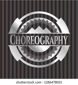 Choreography silvery emblem