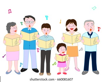 It is a chorus in families.