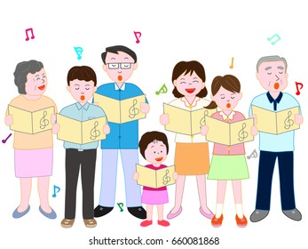 It is a chorus in families.