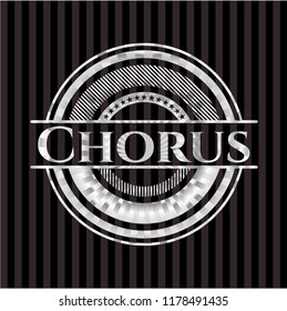 Chorus silvery shiny emblem