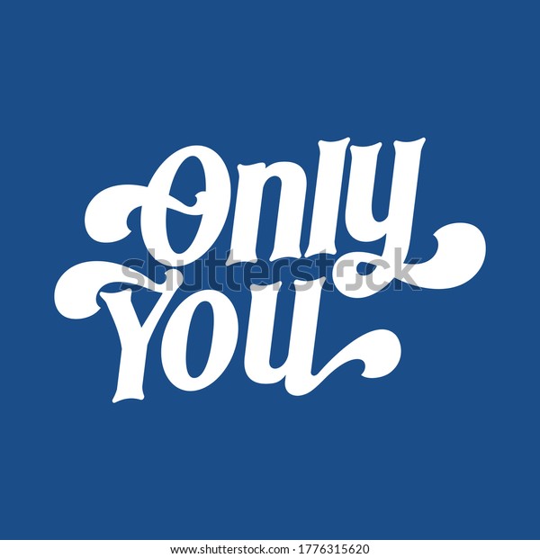 Chosen One Meaning Concept Only You Stock Vector Royalty Free 1776315620